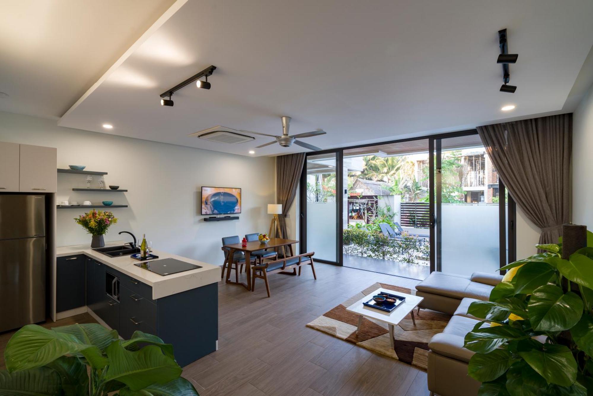 Beach Haven Suites Hoi An Apartment Bagian luar foto